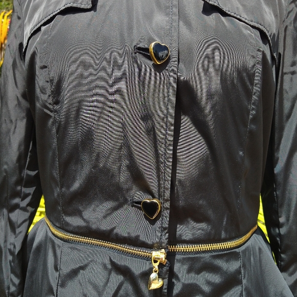 NWT Y2K Betsey Johnson Black Convertible Jacket, Size S - Picture 4 of 16